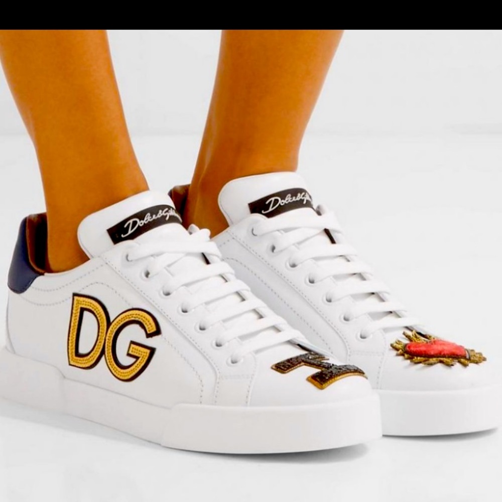 Dolce & gabanna heart sneakers
